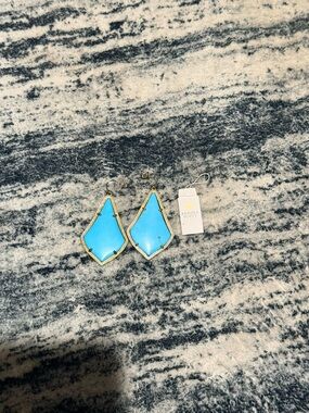 Kendra Scott Turquoise Drop Earrings